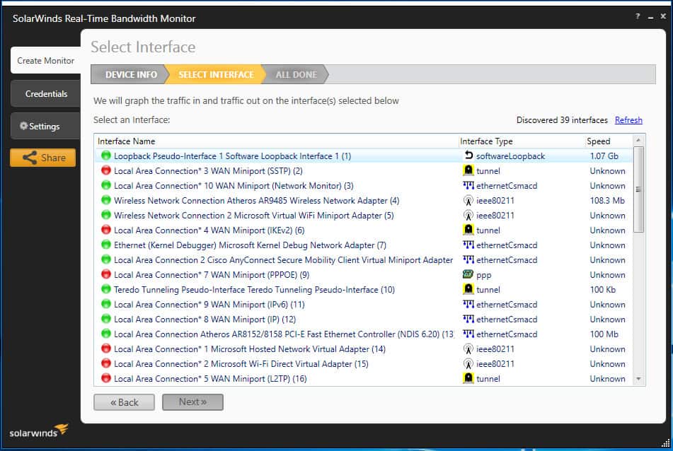 free network bandwidth tools server to servers