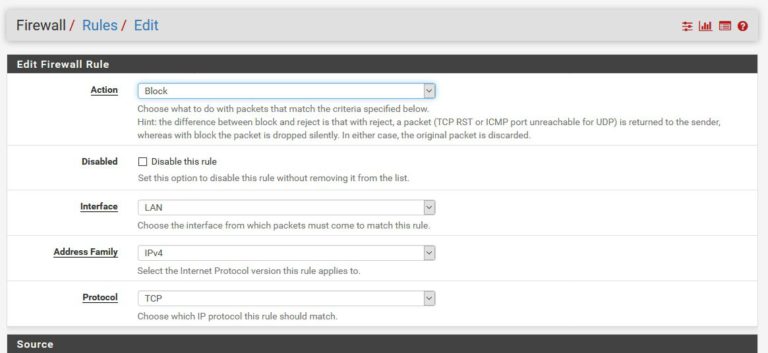 opnsense firewall rules