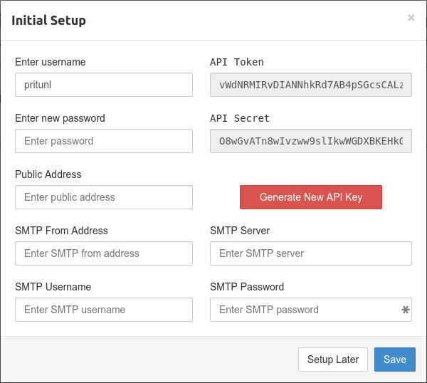 transfer pritunl to another server