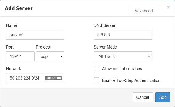 install pritunl vpn server linux